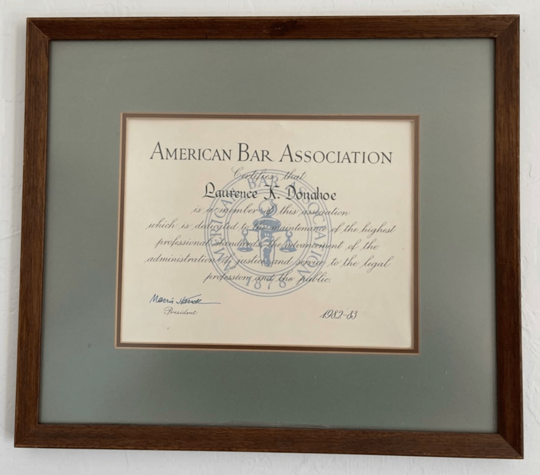 American BAR Association from LKDLAW PC