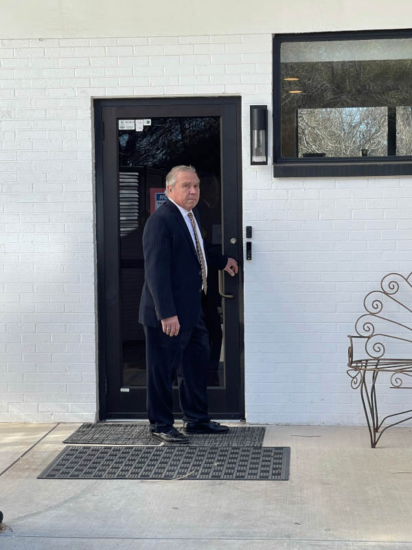 Entrance to the Law Offices of Laurence K. Donahoe